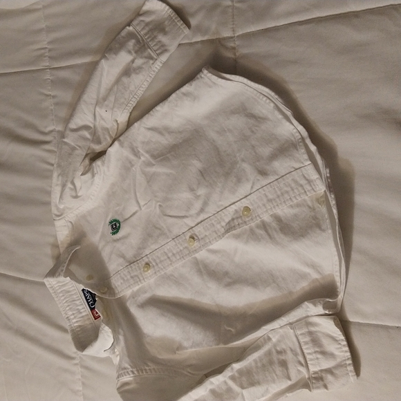Size 3T toddler Chaps white long sleeve button-down shirt - Picture 7 of 13